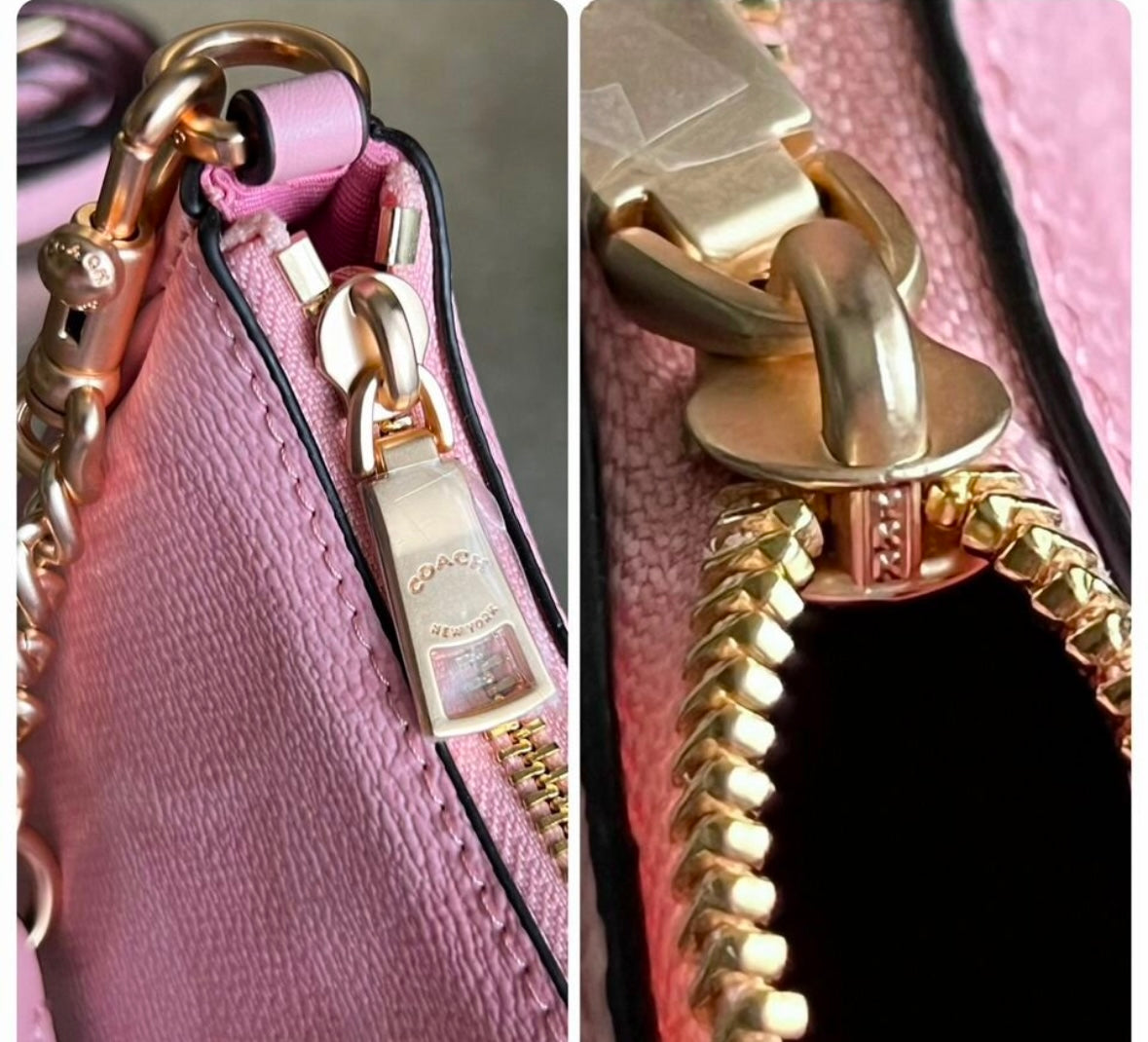 Teri Soft Rose Shoulder Bag — Elegant Pastel Design with Signature Charm